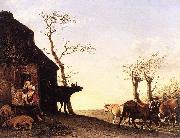 paulus potter Driving the Cattle to Pasture in the Morning china oil painting artist